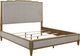 Signature Design by Ashley® Sharlance Brown/Gray Queen Upholstered Panel Bed-3