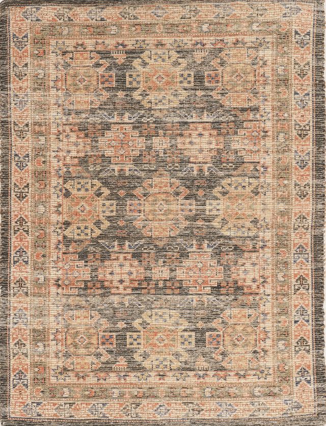 KAS Rugs Morris 2220 Charcoal Mediterra 5'x7' Area Rug-0
