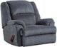 American Wholesale Furniture Denali Indigo Rocker Manual Recliner-0