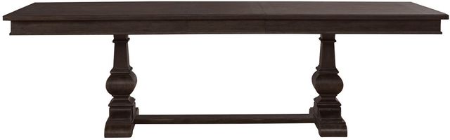Liberty Furniture Paradise Valley 7-Piece Saddle Brown/Tobacco Rectangular Dining Table Set-2