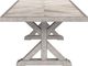 Signature Design by Ashley® Beachcroft Beige Outdoor Rectangular Dining Table with Umbrella Option-2