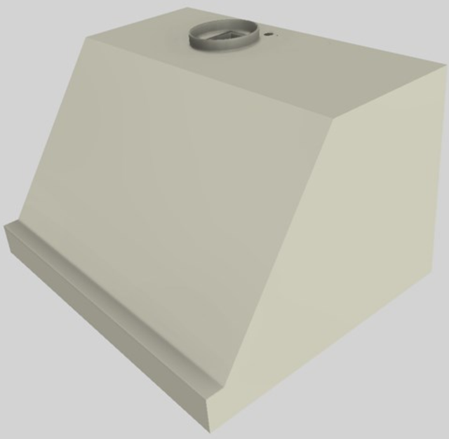 Vent-A-Hood® 30" Wall Mounted Range Hood-Biscuit-1