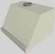Vent-A-Hood® 30" Wall Mounted Range Hood-Biscuit-1