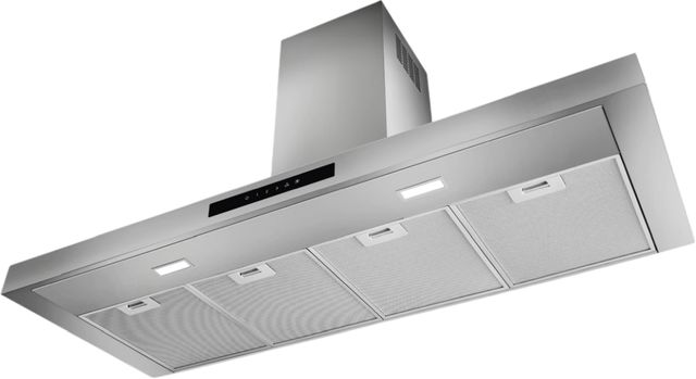Smeg 48" Stainless Steel Island Range Hood-1