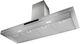 Smeg 48" Stainless Steel Island Range Hood-1