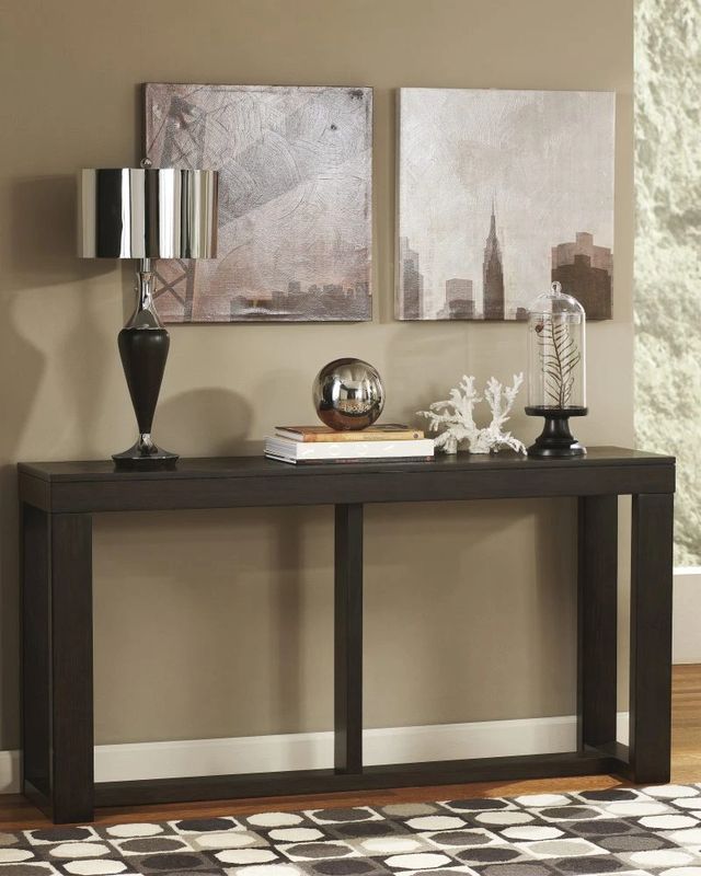 Signature Design by Ashley® Watson Dark Brown Sofa Table-2