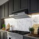 FORNO® Palazzo Alta Qualita 48" Stainless Steel Wall Mounted Range Hood-1