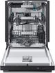 Samsung Bespoke AI 24" Fingerprint Resistant Matte Black Steel Top Control Built-In Smart Dishwasher-1