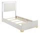 Coaster® Marceline White Twin Panel Bed-1