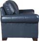 Craftmaster® CM Leather Copola/Manhattan Three Cushion Sofa-2