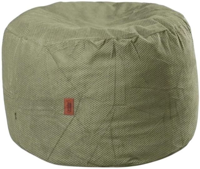 CordaRoy's® Moss Chenille Pouf Footstool-0