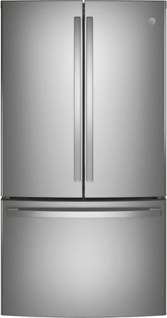 GE® 36 in. 28.8 Cu. Ft. Fingerprint Resistant Stainless Steel French Door Refrigerator