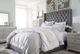 Signature Design by Ashley® Coralayne 4-Piece Gray King Upholstered Bed Set-5