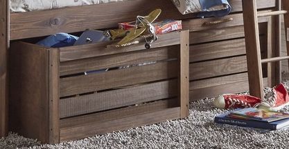 Simply Bunk Beds Driftwood 2 Under Bed Drawers-0
