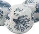 A & B Home 4-Piece Blue/White Decorative Balls-2