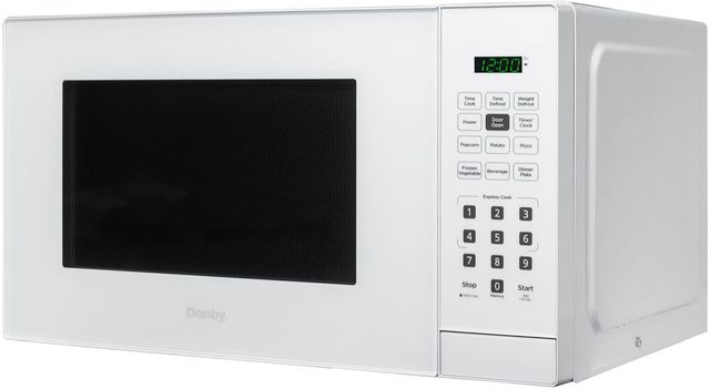 Danby® 1.1 Cu. Ft. White Countertop Microwave-2
