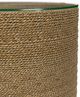 Coaster® Halden Glass Top Round Accent Side Table with Light Brown Base-2