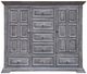 International Furniture Direct Terra Gray Mule Chest-0
