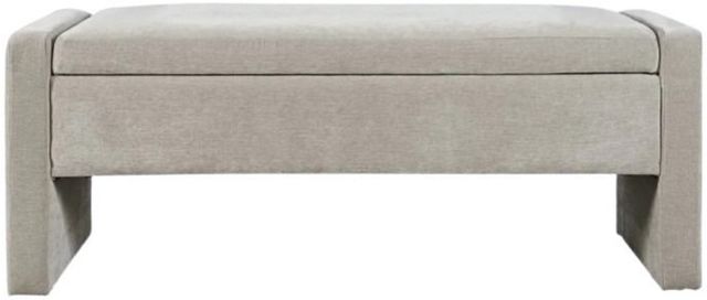 Jofran Inc. Braun Gray Storage Bench-2