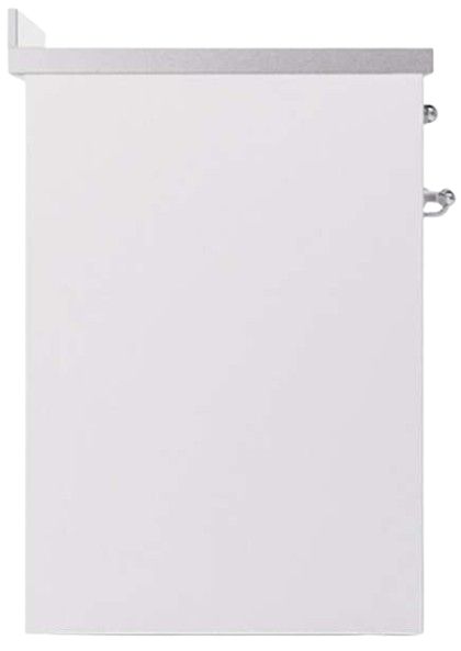 Ilve® Nostalgie II Series 30" White Pro Style Induction Range-3