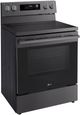 LG 30" Black Stainless Steel InstaView® Freestanding Electric Range with ProBake Convection®-4