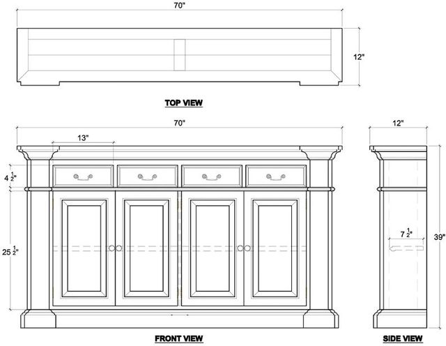 Bramble Customizable Roosevelt Sideboard-1
