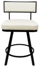 Steve Silver Co. Zenon Black/White Counter Stool-0