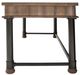 Michael Amini® Crossings Gunmetal/Reclaimed Barn Writing Desk-3
