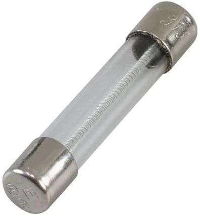 RadioShack 0.5A at 250V  1 1/4 x 1/4" Slow Blow Glass Fuses (4-Pack)-0