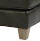 Flexsteel® Dana Black Ottoman-1