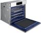 Samsung Bespoke 30" White Glass Single Electric Wall Oven-4