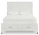 Bassett® Furniture Tidewater Hampton White Queen Panel Bed-1