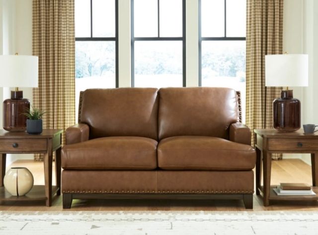 Signature Design by Ashley® Gambellara Amber Loveseat-1