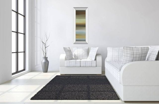 Classy Art Abstract Horizon I by James Mcmaster Mirrored Frame Wall Art-3