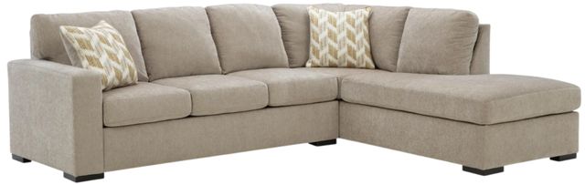 Signature Design by Ashley® Bridgepoint 2-Piece Stone Sleeper Sectional and Chaise-0