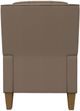 Best® Home Furnishings Customizable Pauley I Leather Power High Leg Recliner with Honey Birch Legs-3