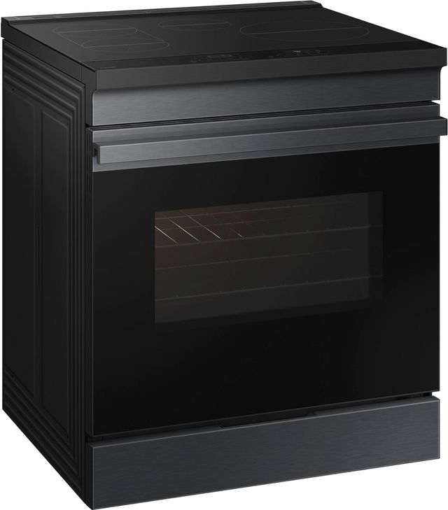 Samsung Bespoke 30" Matte Black Steel Slide In Induction Range-2