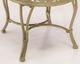 HH2 Home Villa Bone/Distressed White Vanity Stool-3