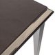 Michael Amini® Lousanne Glossy Mocha Sand Side Table-4