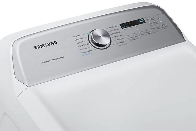 Samsung 7.4 Cu. Ft. White Front Load Gas Dryer-4