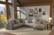 Jackson Furniture Canyon 4-Piece Fawn/Umber Right-Arm Facing Sectional-1