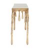 Currey & Company Liquid Gold Console Table-2