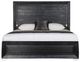 Furniture of America® Ashbourne Black Queen Panel Bed-0