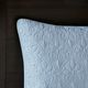 Olliix by Madison Park Blue King Quebec Reversible Bedspread Set-4