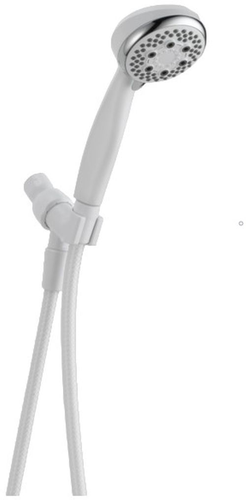 Peerless Universal Showering Components White 4-Setting 2-in-1 Combo Shower-0