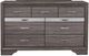 Global Furniture USA Seville 5-Piece Dark Gray Queen Bedroom Set-3