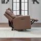 Liberty Furniture Camden Aline Toast Leather Power Reclining Loveseat with Console-3