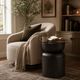 Crestview Rowan Black Accent Table-1