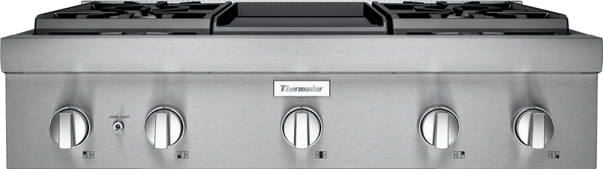 Thermador Professional 36" Stainless Steel Natural Gas Rangetop - Thumbnail 2