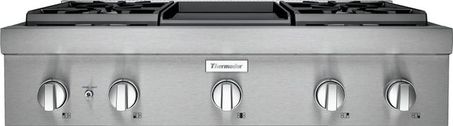Thermador® Professional 36" Stainless Steel Natural Gas Rangetop-2